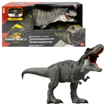 Picture of Jurassic World Rebirth Super Colossal Tyrannosaurus Rex Action Figure