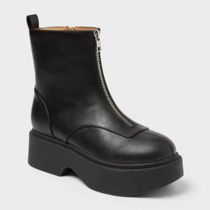 Picture of Women's Honor Ankle Combat Boots with Memory Foam Insole - Wild Fable™ - Black - Size 11