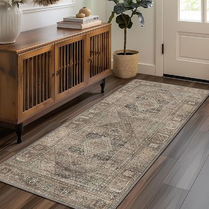 Picture of GENIMO 2' x 7' Non Slip Hallway Runner Rug - Tan