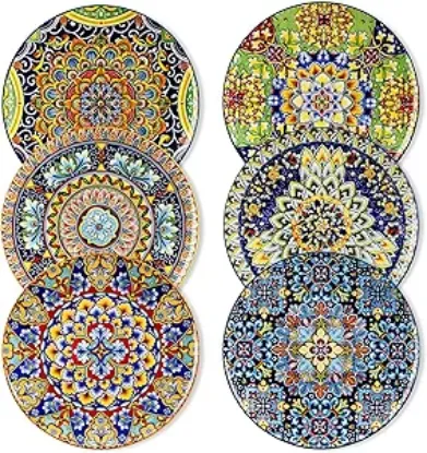 Picture of vancasso Dinner Plates Set of Six-10.5 Inch Ceramic Plates