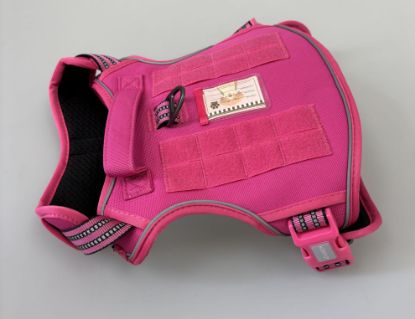 Picture of Auroth Tactical Dog Harness for Large Breeds -Pink/Black