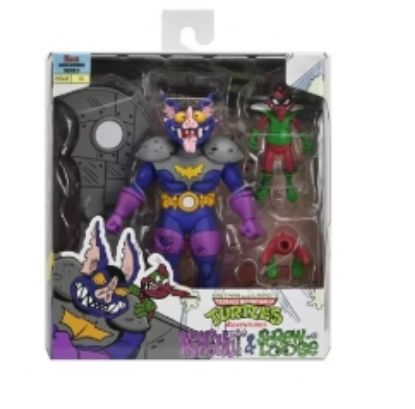 Picture of NECA Teenage Mutant Ninja Turtles (Archie Comics) Action Figure Wingnut with Screwloose - 7” Scale
