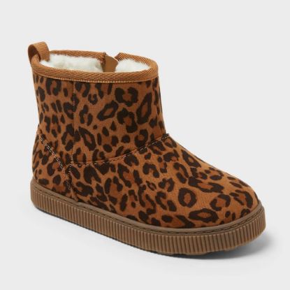 Picture of Toddler Arlo Booties - Cat & Jack™ Brown(Leopard Print) - Size 10T