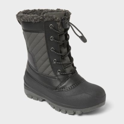 Picture of Kids' Skylar Waterproof Snow Boots - All in Motion™ Black - Size 13