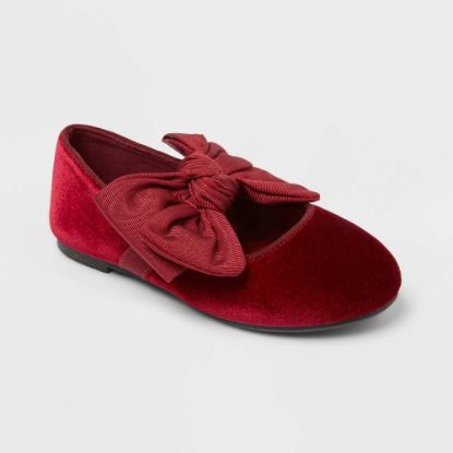 Picture of Toddler Girls' Chloe Mary Jane Flats - Cat & Jack™ Red - Size 6T