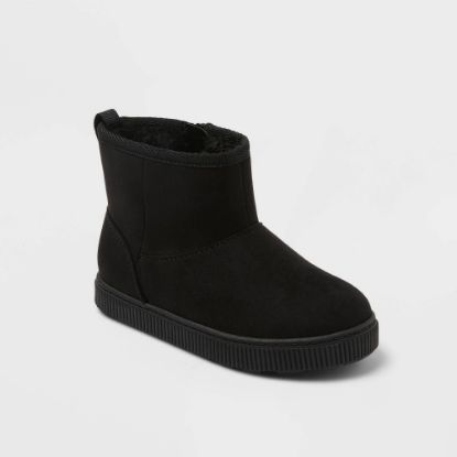 Picture of Toddler Arlo Booties - Cat & Jack™ Black - Size 5T