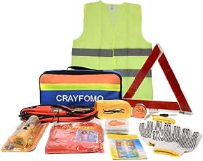 Picture of 12 Pcs Car Emergency Tool Kit