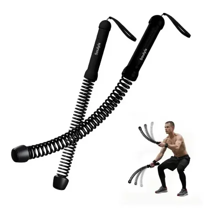 Picture of Soulyis Cordless Battle Ropes - Black
