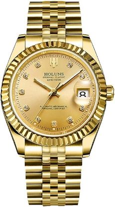 Picture of Men's Automatic Watch Solid Stainless Steel - Gold Tone