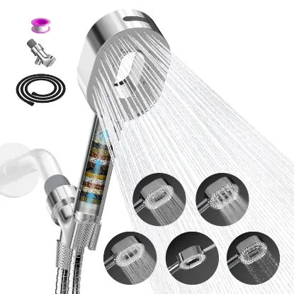 Picture of Hibbent Filtered Shower Head with Handheld - Chrome