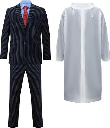 Picture of Men's 6pc Psycho Killer Halloween Costume - Medium