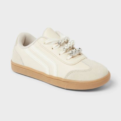 Picture of Kids' Boston Court Sneakers - Cat & Jack™ Beige - Size 6