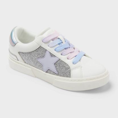 Picture of Kids' Kaitlyn Court Sneakers - Art Class™ Silver - Size 5