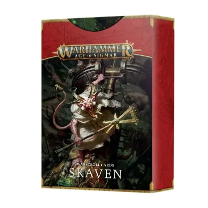 Picture of Warhammer: Age of Sigmar Warscroll Cards: Skaven (3rd)