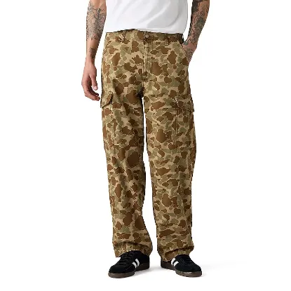 Picture of Men's Levi's® XX Cargo Baggy Pants - Duck Camo Harvest Gold - Size 31 x 32