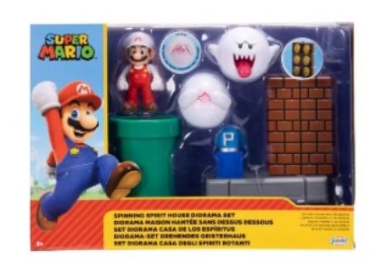 Picture of Nintendo Super Mario Spinning Spirit House Diorama Action Figure Playset