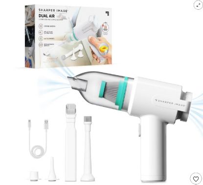 Picture of Sharper Image Dual Air Cordless Vacuum and Blower - White