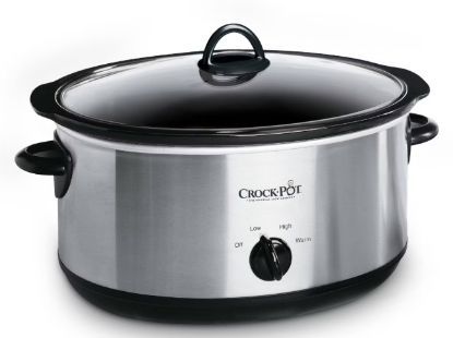 Picture of Crock-Pot 7qt Manual Slow Cooker - Stainless Steel