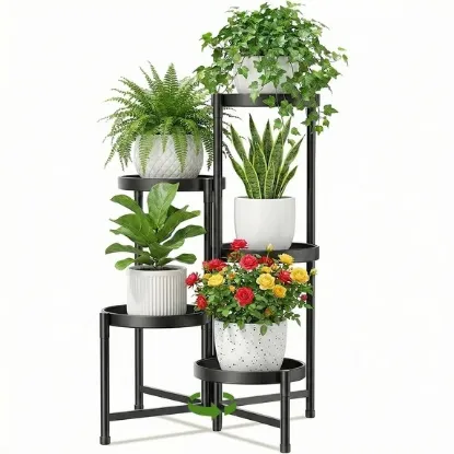 Picture of 5 Tier Plant Stand Indoor Outdoor