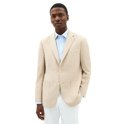 Picture of Chaps Men's Knit Blazer - Tan - Size 44S