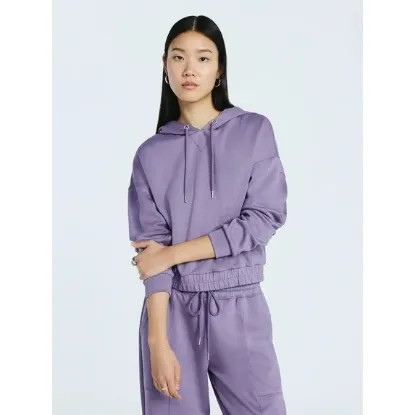 Picture of Women's Scoop Scubaknit Pullover Hoodie - Dusk - Size L (12-14)