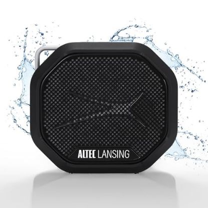 Picture of Altec Lansing - Bluetooth HydraTrek 2.0 Everything Proof Portable Speaker - Black/Gray
