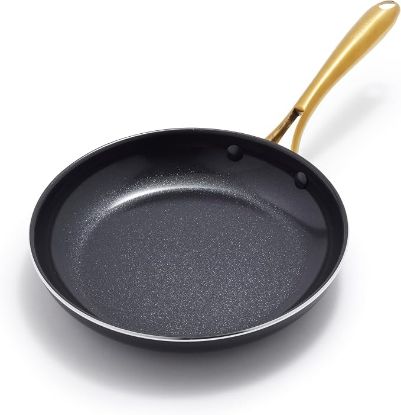 Picture of The Original Green 10" Frying Pan - Studio Collection - Gold Handle