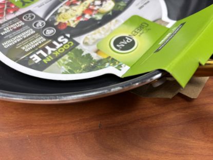 Picture of The Original Green 10" Frying Pan - Studio Collection - Gold Handle