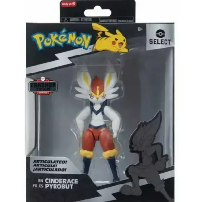 Picture of Pokémon Select Cinderace Articulated Action Figure by Jazwares