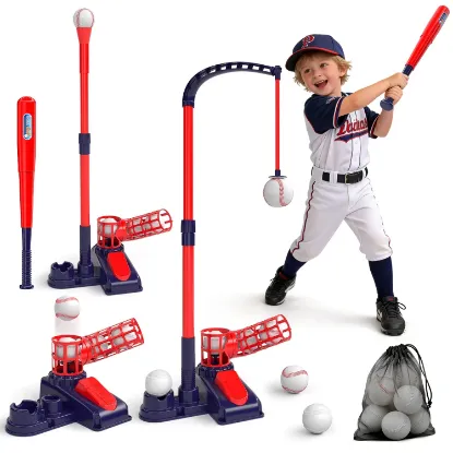 Picture of Kids 3 in 1 Tee BaseBall Set - Red/Blue