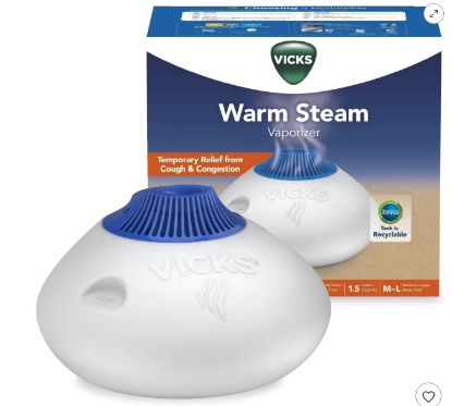 Picture of Vicks Warm Steam Vaporizer Humidifier with Night Light