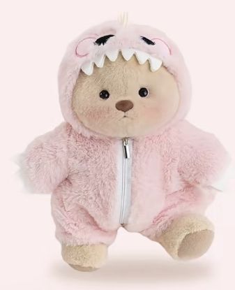 Picture of Getahug 12-inch Poseable Plush - Pink Dino