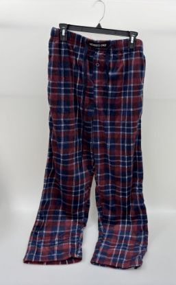 Picture of Men's Members Only Pajama Pants - Medium - Navy Blue/Maroon/White