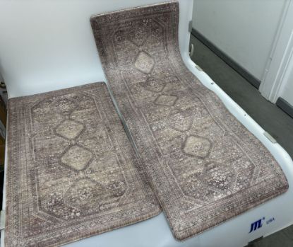 Picture of Genimo Anti Fatigue Kitchen Mats 2-pc Set - Sage - 17" x 47" + 17" x 30"