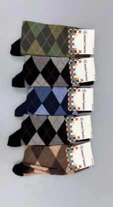 Picture of Men's "Socks n Socks" Crew Socks - 5 pairs