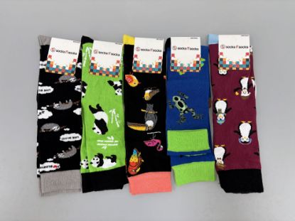 Picture of Women's "Socks n Socks" Kneehigh Socks - 5 pairs