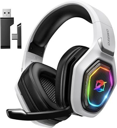 Picture of Ozeino 2.4GHz Wireless Gaming Headset for PC, Ps5, Ps4