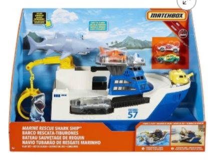 Picture of Matchbox Marine Rescue Shark Ship