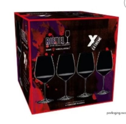 Picture of Riedel (Set of 4) 28.2 et of 5fl oz Extreme Cabernet Wine Glasses