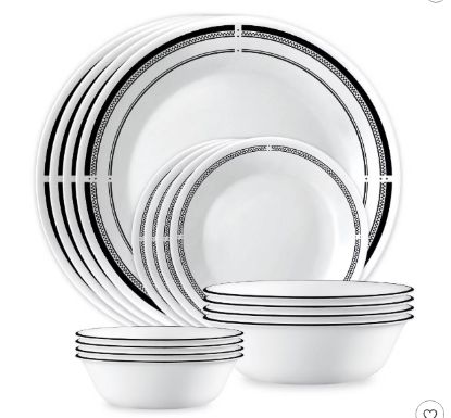 Picture of Corelle 16pc Vitrelle Brasserie Dinnerware Set